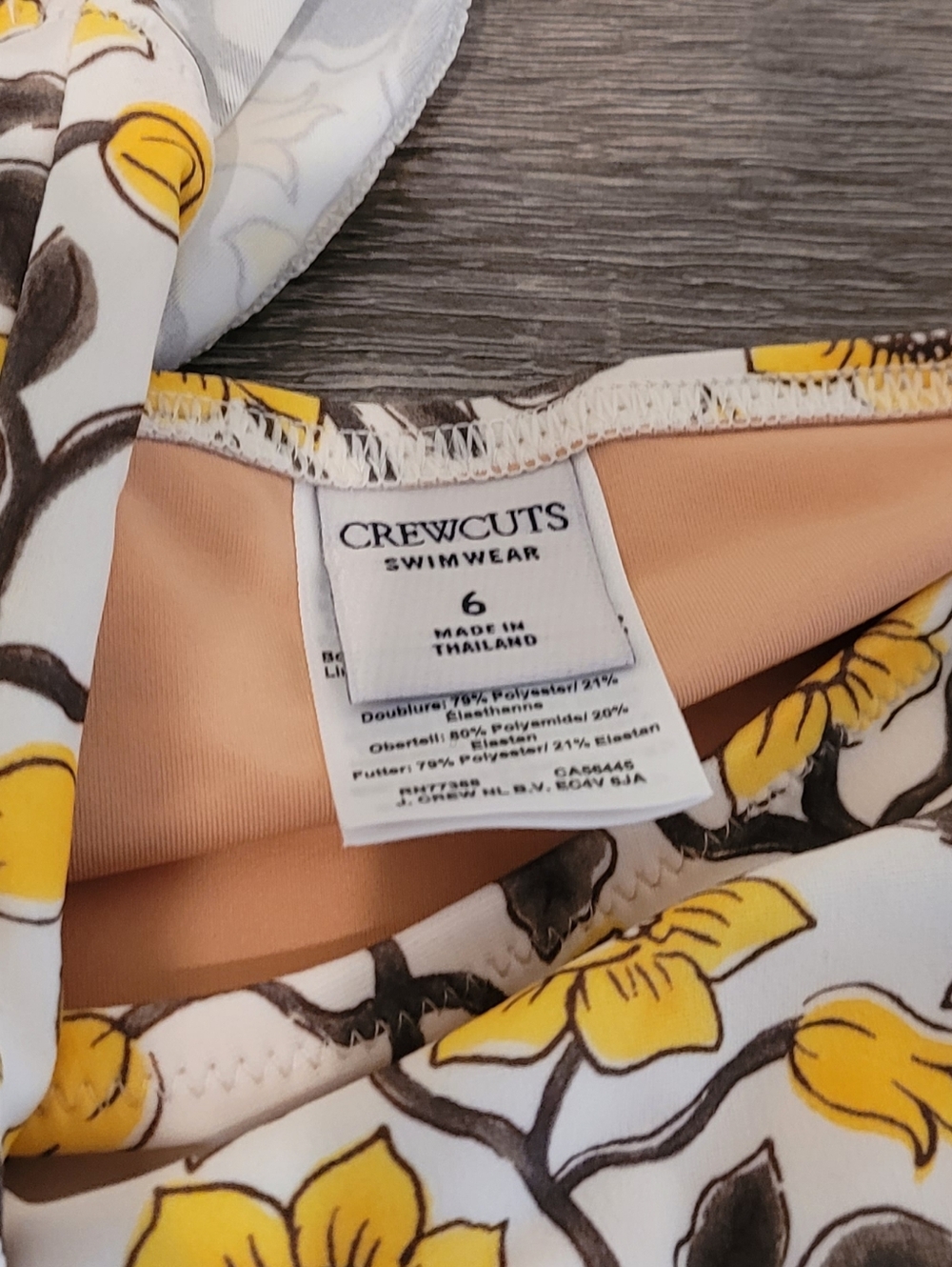 J Crew Girl Swimsuit 6 - Picture 3 of 4